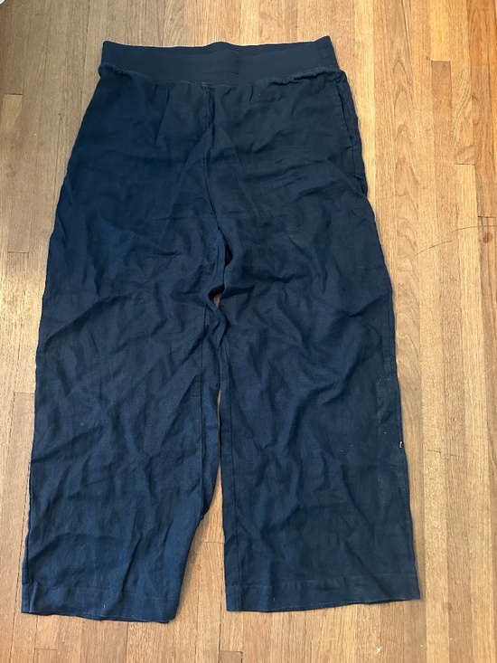Soft Surroundings Pants - Soft surroundings navy linen pants